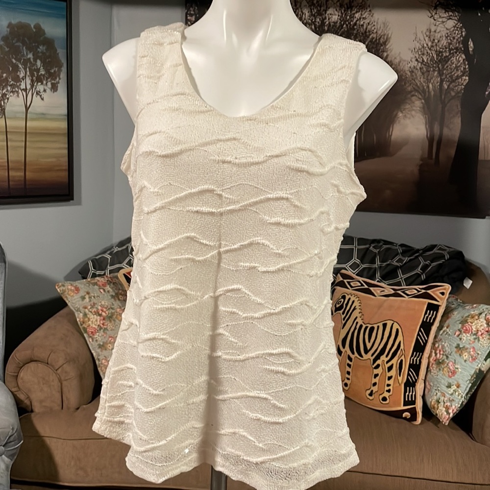 Coldwater Creek Sleeveless Blouse - M